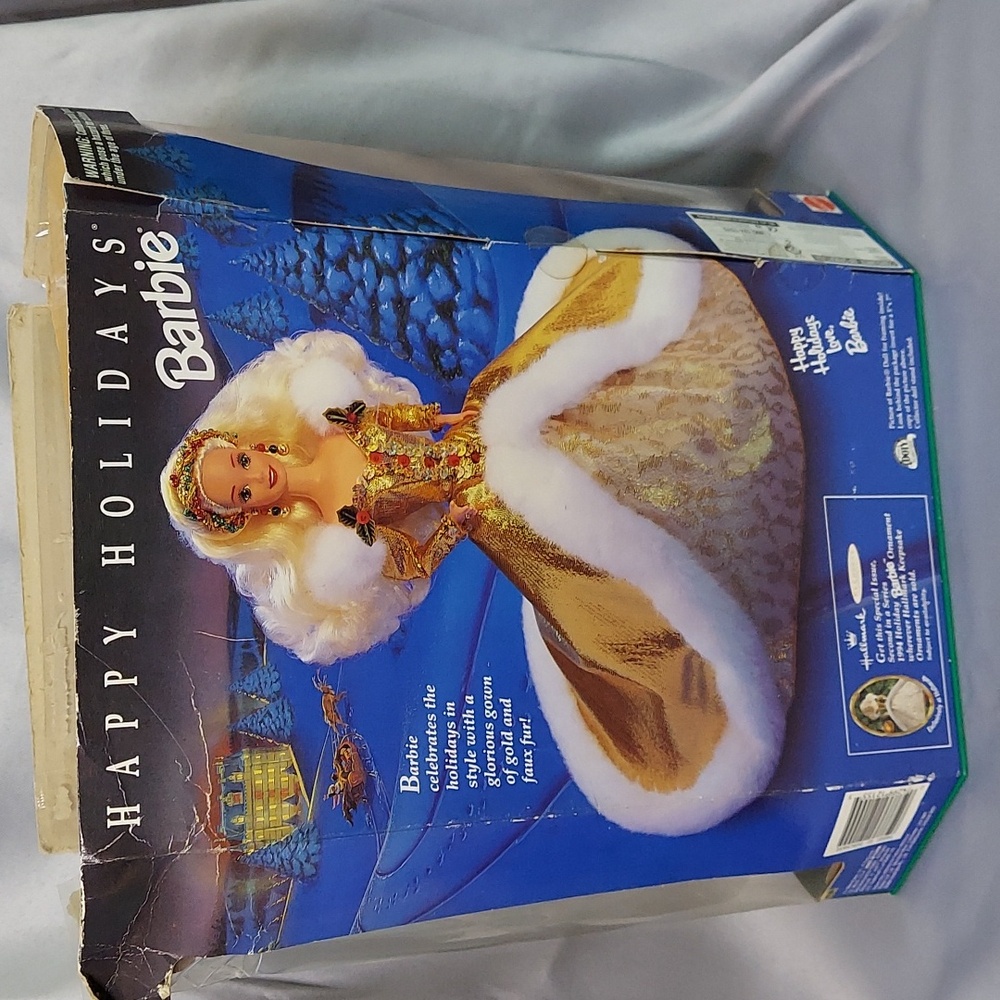 Barbie Doll Mattel, Happy Holidays, 1994 Hallmark Special Edition, New In Box! - Picture 3 of 4